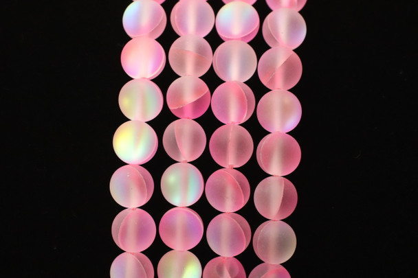 Glowing Glass, Bubblegum Matte, 8mm