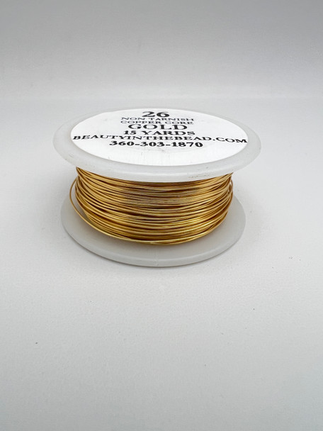 26 Gauge, Gold, ParaWire, 15 Yards