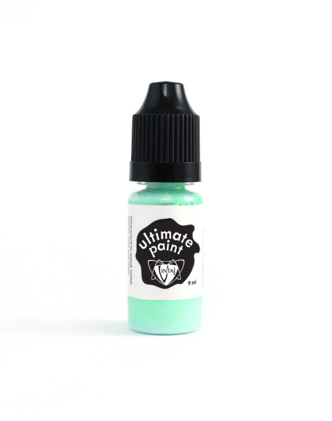 Vintaj Ultimate Paint, Green Opal, 9 mL