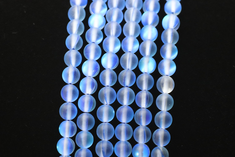 Glowing Glass, Blue Matte, 6mm
