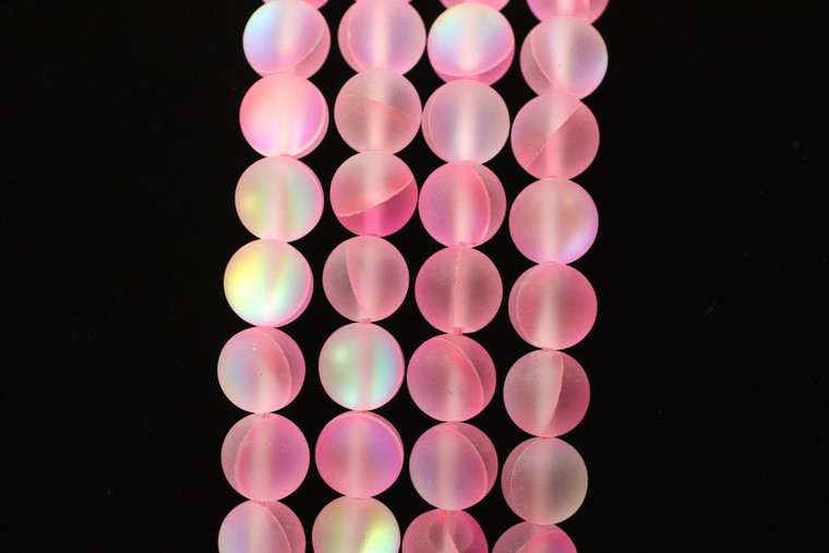 Glowing Glass, Bubblegum Matte, 8mm