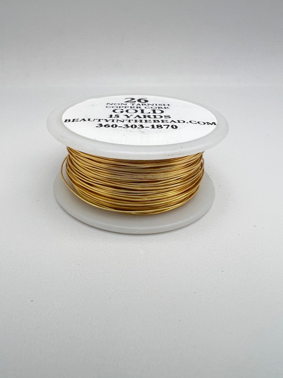 26 Gauge, Gold, ParaWire, 15 Yards