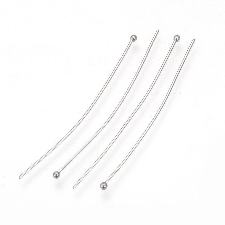 Ballpin, 1.5", 21 Gauge, Stainless Steel, approx. 50 PCS