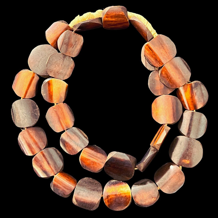 African Bone, Kenya, Disk, approx. 25mm, 28in Strand