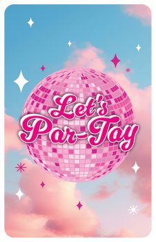 Made-To-Order Birthday Card, RFID Tap & Swipe Cards, Design 14