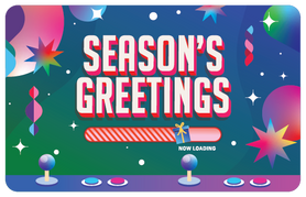 Made-To-Order, Holiday Card, Magstripe Swipe Cards, Design 3