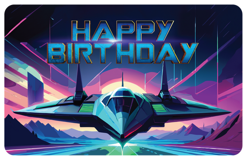 Made-To-Order, Birthday Card, RFID Tap Cards, Design 3