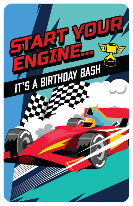 Made-To-Order, Birthday Card, RFID Tap Cards, Design 5