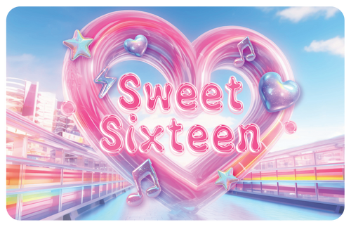 Made-To-Order Birthday Card, RFID Tap & Swipe Cards, Design 9