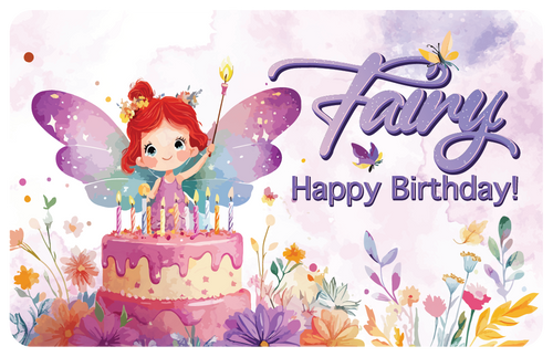 Made-To-Order, Birthday Card, Magstripe Swipe Cards, Design 7