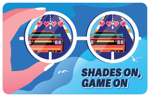 Made-To-Order, Holiday Card, Magstripe Swipe Cards, Design 5