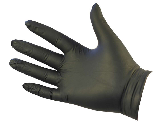 Pro Ultra-Flex Nitrile Gloves Black (100 Pack)