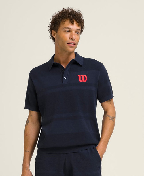 Wilson Men's Lafayette Knit Polo - Classic Navy
