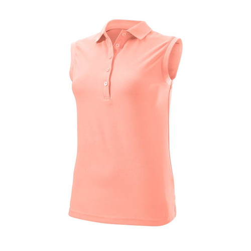Wilson Women's Sleeveless Polo Shirt - Pink
