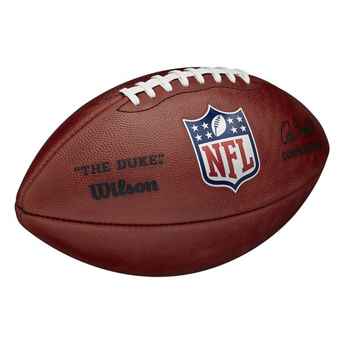 Wilson The Duke NFL Football - Brown/White