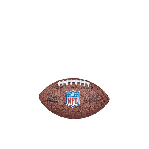 Wilson NFL The Duke Mini Replica Football - Brown/White