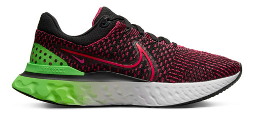 Nike Men's React Infinity Run Flyknit 3 Running Shoe - Red/Black