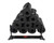 First Place Hanging Club Mat System - Black