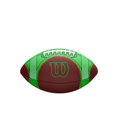 Wilson Hylite Football - Brown/Green/White