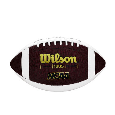 Wilson NCAA Autograph Football - Brown/White