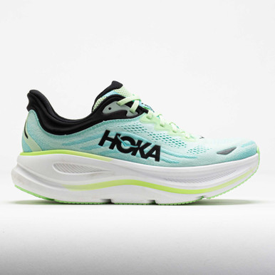 HOKA Men's Bondi 9 Running Shoes - Luna Moth/Blue Spark