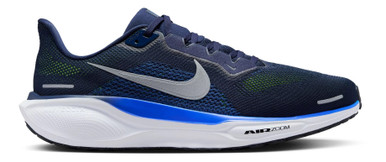 Nike Men's Pegasus 41 Running Shoe - Navy/Silver