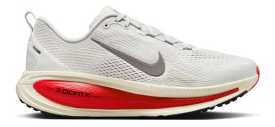 Nike Men's Vomero 18 Running Shoe - Platinum/Siren Red