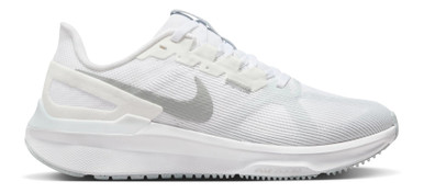 Nike Women's Air Zoom Structure 25 Running Shoe - White/Silver