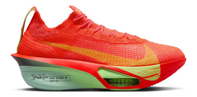 Nike Women's Air Zoom Alphafly Next% 3 Running Shoe - Crimson/Lime