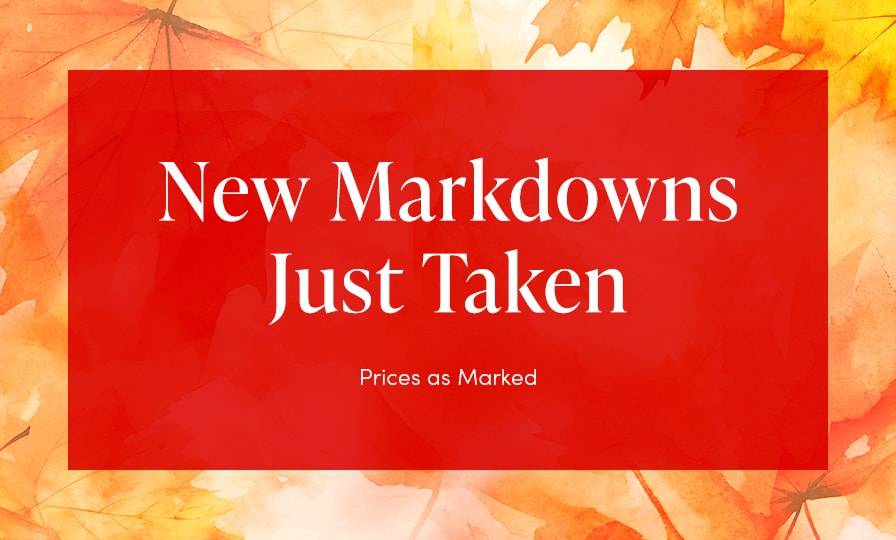 New Markdowns