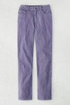 Knit Denim High Rise Straight-Leg Jeans