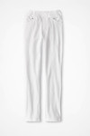 Knit Denim Mid Rise Slim-Leg Ankle Jeans