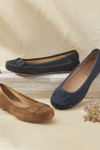 "Heritage" Suede Flats by Walk With Me™