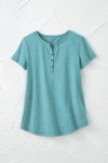 Vintage-Wash Henley
