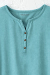 Vintage-Wash Henley