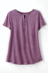 Vintage-Wash Henley