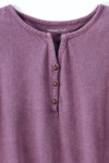 Vintage-Wash Henley