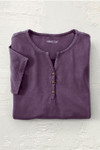 Vintage-Wash Henley
