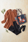 Colorwash Tunic Sweatshirt