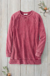Colorwash Tunic Sweatshirt