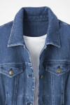 Knit Denim Jacket