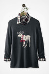 Moose is Loose Sweater