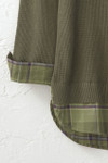 Glimpse of Plaid Sweater