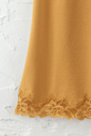 Longer Length Double Lace Tank