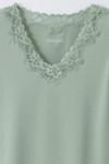 Longer Length Double Lace Tank
