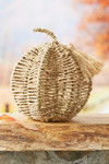 Rustic Woven Pumpkin