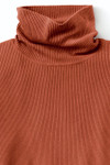 Ribbed Turtleneck Sweater