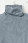 Ribbed Turtleneck Sweater