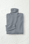Ribbed Turtleneck Sweater