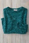 Color Twist Chenille Sweater